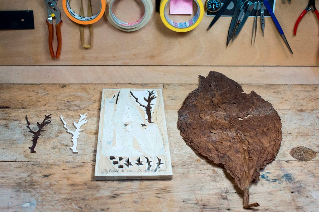 Décor coffret Davidoff